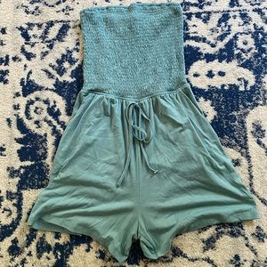 Green Romper - Like New!